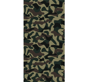 Blind teens camouflage pattern - TenStickers
