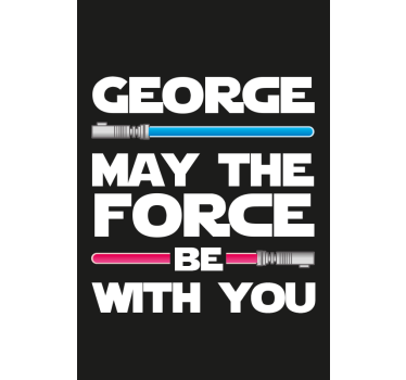 Customizable Sci-Fi Phrase blind films - TenStickers