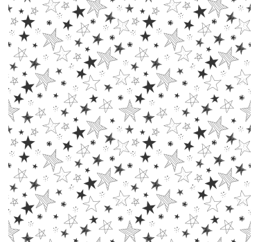 Grey starry adventure blind children - TenStickers