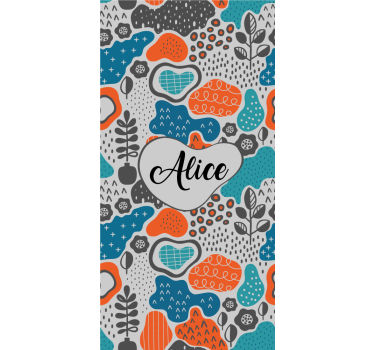 Abstract name design blind teens - TenStickers