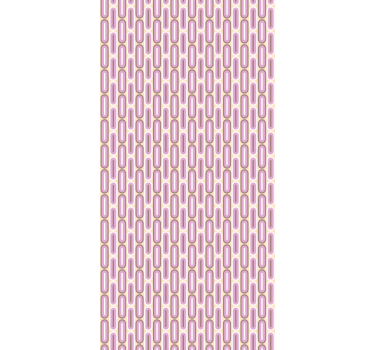 Retro roller blind in retro pink arches - TenStickers