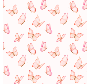 watercolor butterflies Butterfly blind - TenStickers