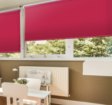 Viva Magenta Pink roller blind - TenStickers