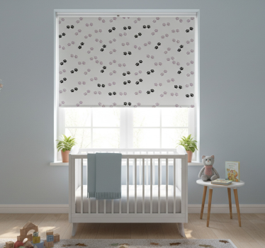 Blind children cat paw prints - TenStickers