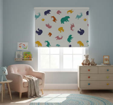 Blind children chamois and bears design - TenStickers