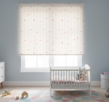Blind children colourful drawn dots with lines - TenStickers
