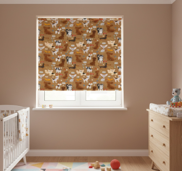 Blind children different cute dogs pattern - TenStickers