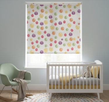 Blind children colorful polka dots pattern - TenStickers