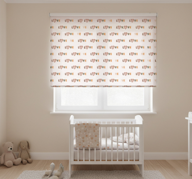Blind children love word pastel style - TenStickers