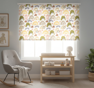 Blind children nordic rainbow pattern - TenStickers