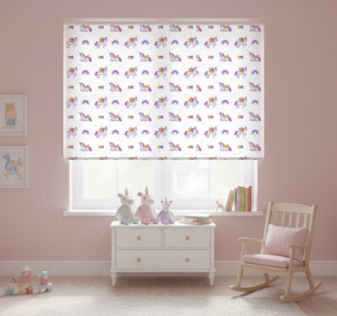 Blind children pink pastel unicorns with wings - TenStickers