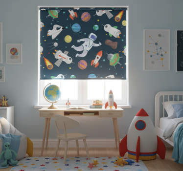 Blind children space adventure - TenStickers