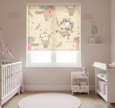 Blind children unicorn castle and princess toys - TenStickers