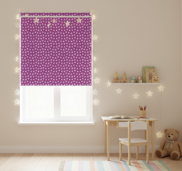 Blind children white stars for kids - TenStickers