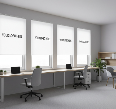 Blind office custom business logo - TenStickers