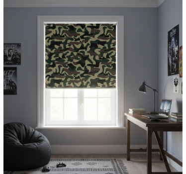 Blind teens camouflage pattern - TenStickers