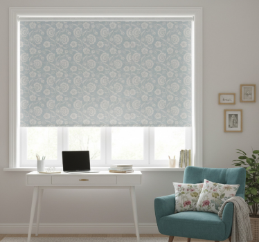 Blind teens granny chic floral print - TenStickers