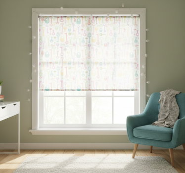Blind teens key pattern design - TenStickers