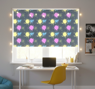 Blind teens multicolored wall decor - TenStickers