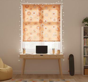 Blind teens orange shades smiley faces - TenStickers