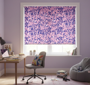 Blind teens pink and purple graffiti design - TenStickers