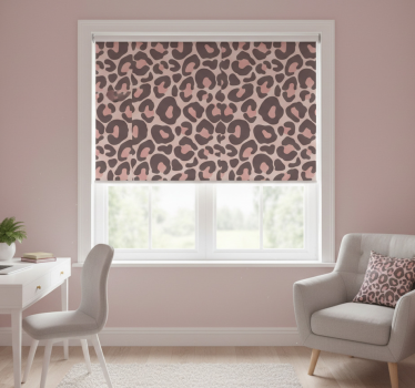 Blind teens pink leopard print design - TenStickers