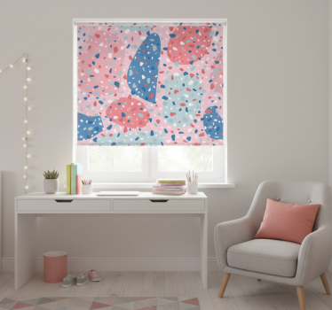 Blind teens pink terrazzo - TenStickers