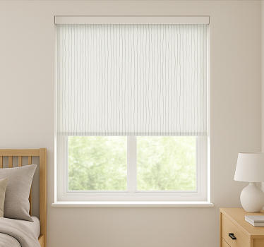 Modern wavy stripes blind teens - TenStickers