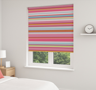 Multicolor Stripe Pattern blind teens - TenStickers