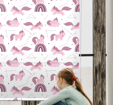 Pink unicorns and arches blind children - TenStickers