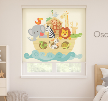 Blind children noah's ark design - TenStickers