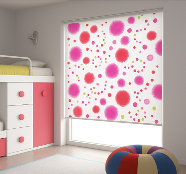 Pink Pop Pattern blind teens - TenStickers