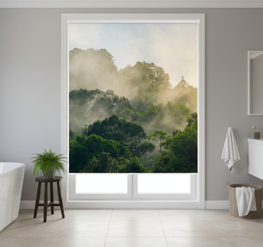 Tree blind lush jungle canopy - TenStickers
