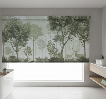 Tree blind tranquil nature retreat - TenStickers