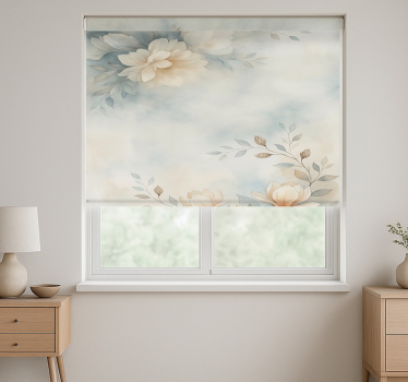 Watercolour gracy flowers blind teens - TenStickers