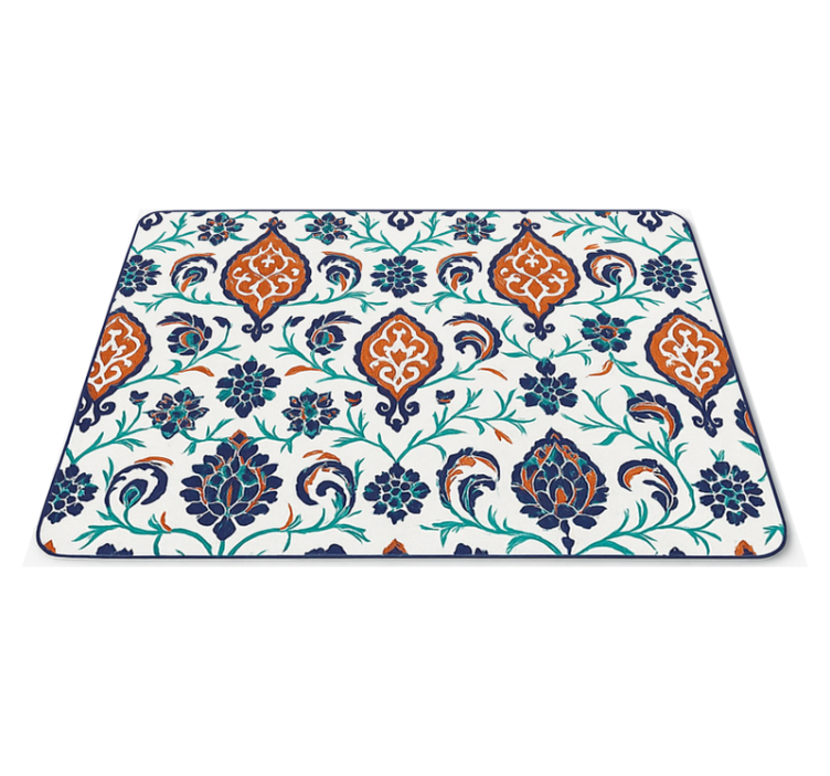 Original placemats colorful geometric floral designs - TenStickers