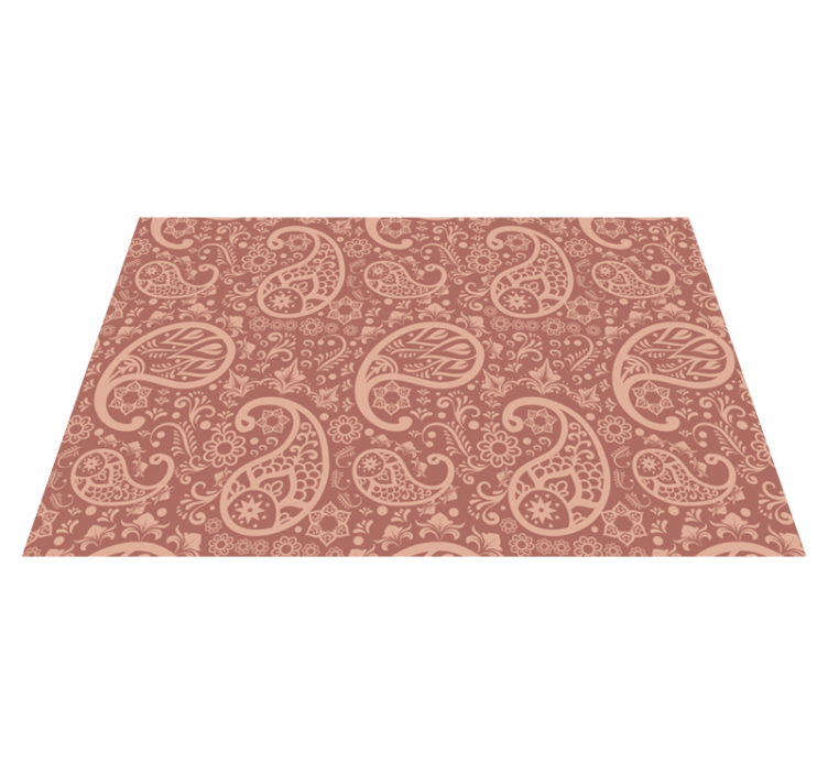Paisley Pattern paisley placemats - TenStickers