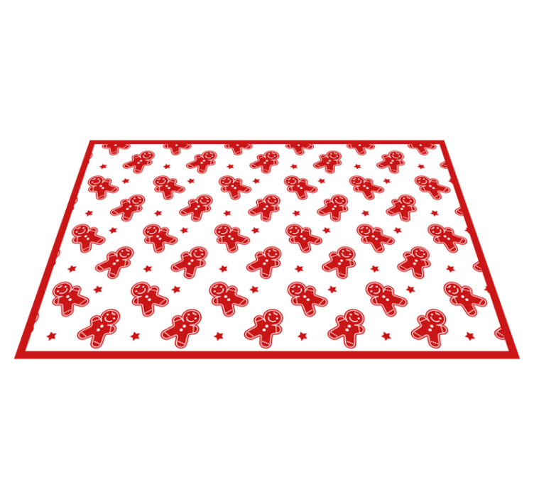 Cookies Christmas vinyl placemats - TenStickers