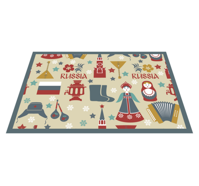Moscow Cathedral home placemats - TenStickers