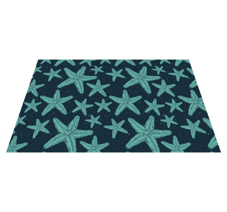 Original placemats starfish design - TenStickers