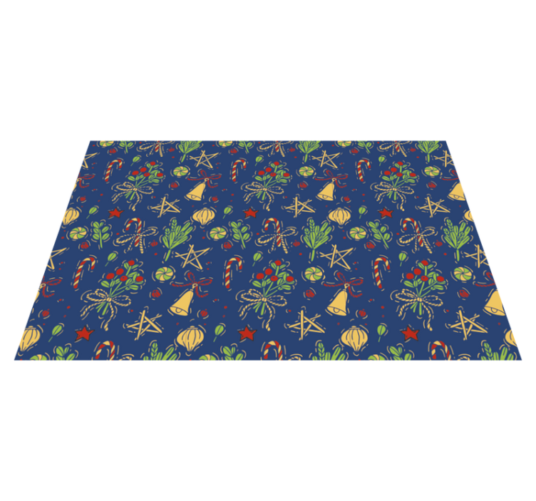 Christmas sweets placemats - TenStickers