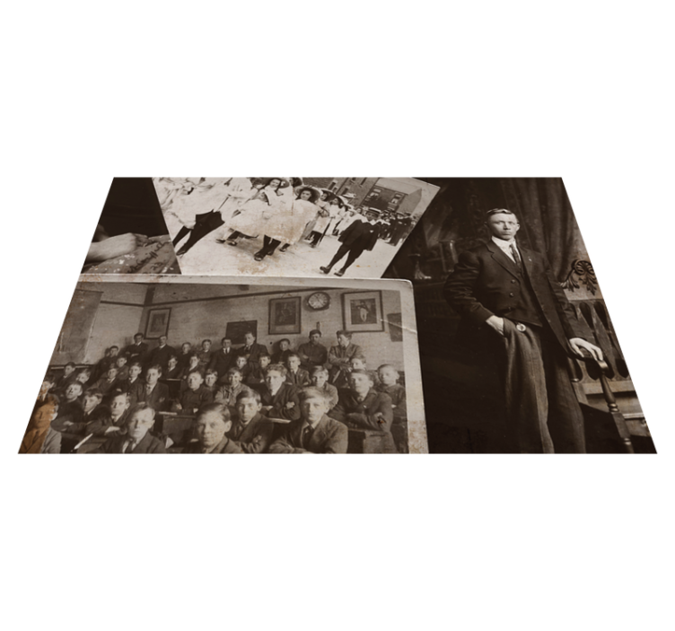 Old pictures original placemats - TenStickers