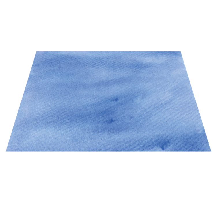 Textured placemats with smooth blue surface - TenStickers