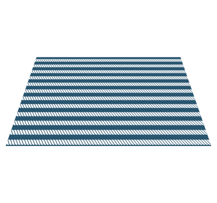 Navy rope elegant placemats - TenStickers
