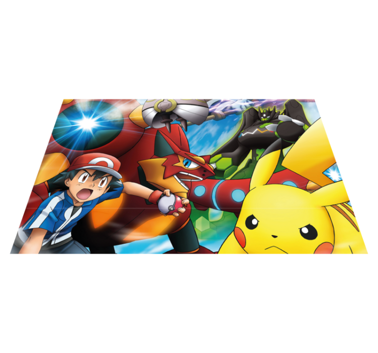 Pokemon characters Vinyl placemats - TenStickers