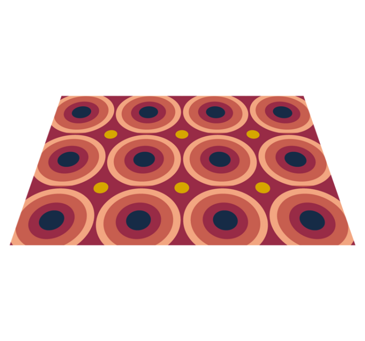 Original placemats geometric circular design - TenStickers