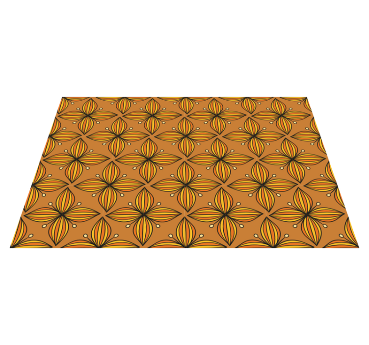 Original placemats floral geometric design - TenStickers