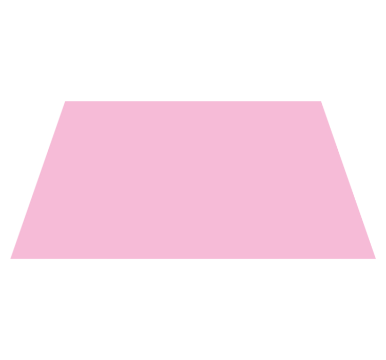 Pink monocolor Vinyl placemats - TenStickers