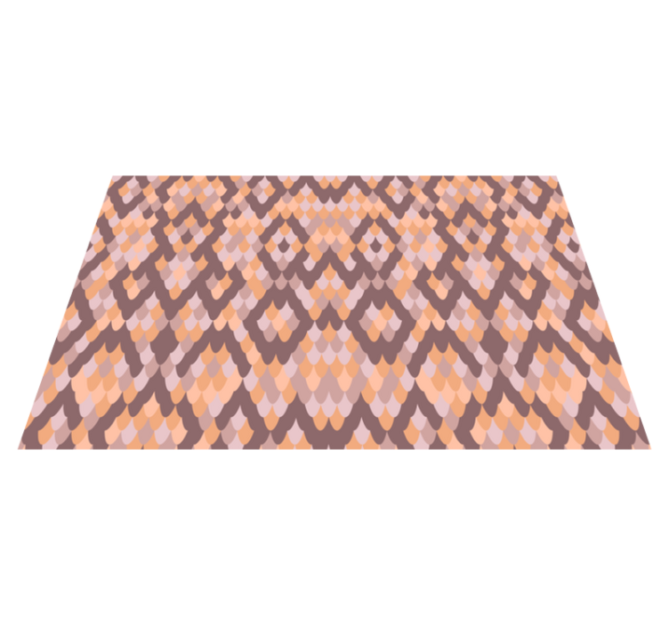 Textured placemats with geometric diamond designs - TenStickers