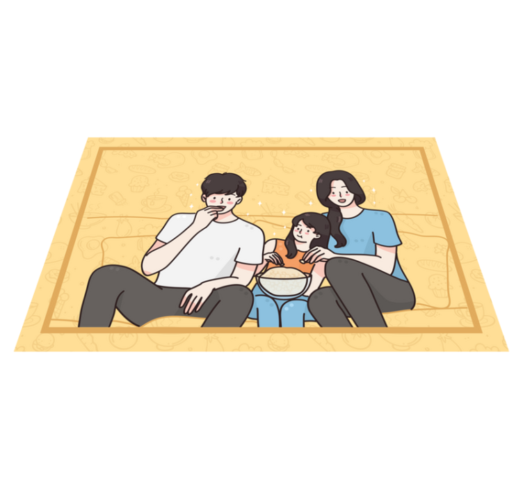 Children placemats for family snack time - TenStickers